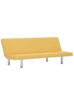 Sofa tapicerowana Vanger 2X – żółta ze sklepu Edinos.pl w kategorii Sofy i kanapy - zdjęcie 179286174