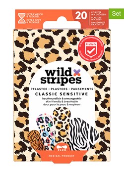 Wild Stripes Plastry (4 x 20 szt.) &quot;Classic Sensitive Animal&quot; ze sklepu Limango Polska w kategorii Uroda - zdjęcie 179286832