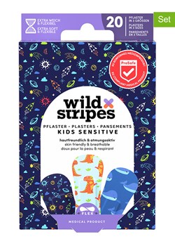 Wild Stripes Plastry (4 x 20 szt.) &quot;Kids Space&quot; ze sklepu Limango Polska w kategorii Uroda - zdjęcie 179286841