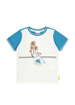 Steiff Koszulka w kolorze niebiesko-białym ze sklepu Limango Polska w kategorii T-shirty chłopięce - zdjęcie 179287823