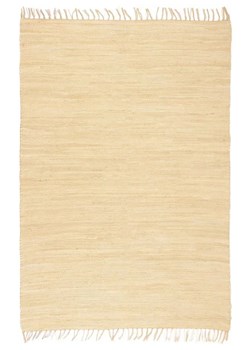 Kremowy dywan ręcznie tkany 200x290 cm - Isma ze sklepu Edinos.pl w kategorii Dom - zdjęcie 179289022