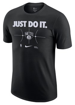 T-shirt męski Nike NBA Brooklyn Nets Essential - Czerń ze sklepu Nike poland w kategorii T-shirty męskie - zdjęcie 179308344