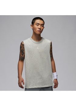 Męska koszulka bez rękawów Dri-FIT Jordan Sport - Szary ze sklepu Nike poland w kategorii T-shirty męskie - zdjęcie 179308500