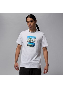 T-shirt męski Jordan Brand - Biel - id: 40785215765new - marki Jordan - 179308690 T-shirt męski Jordan Brand - Biel ze sklepu Nike poland w kategorii T-shirty męskie - zdjęcie 179308690