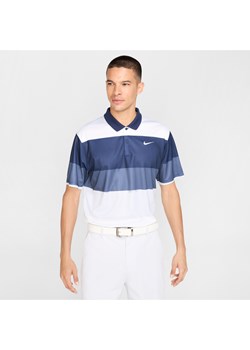 Męska koszulka polo do golfa Dri-FIT Nike Victory+ - Niebieski ze sklepu Nike poland w kategorii T-shirty męskie - zdjęcie 179308734