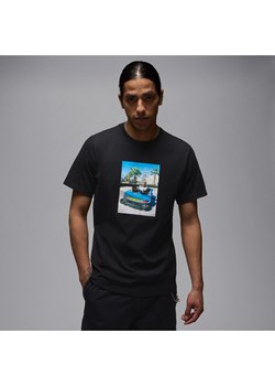T-shirt męski Jordan Brand - Czerń ze sklepu Nike poland w kategorii T-shirty męskie - zdjęcie 179308803