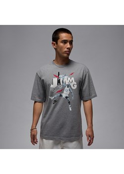 T-shirt męski Jordan Brand - Szary ze sklepu Nike poland w kategorii T-shirty męskie - zdjęcie 179308941