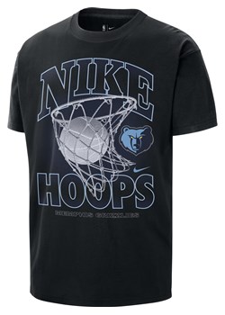 T-shirt męski Nike NBA Max90 Memphis Grizzlies Courtside - Czerń ze sklepu Nike poland w kategorii T-shirty męskie - zdjęcie 179308993
