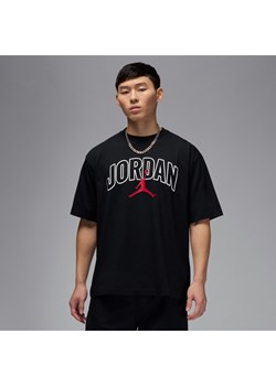 T-shirt męski Jordan Brooklyn - Czerń ze sklepu Nike poland w kategorii T-shirty męskie - zdjęcie 179309121
