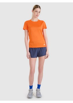 Damskie spodenki do biegania 4F 4FWSS25TFSHF0881 - granatowe ze sklepu Sportstylestory.com w kategorii Szorty - zdjęcie 179309333