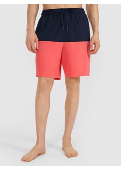 Męskie spodenki plażowe 4F 4FWSS25UBDSM135 - czerwone ze sklepu Sportstylestory.com w kategorii Kąpielówki - zdjęcie 179309472