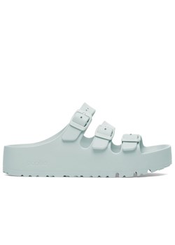 Klapki damskie Birkenstock Florida Eva Flex Platform 1029736 - zielone ze sklepu streetstyle24.pl w kategorii Klapki damskie - zdjęcie 179315002
