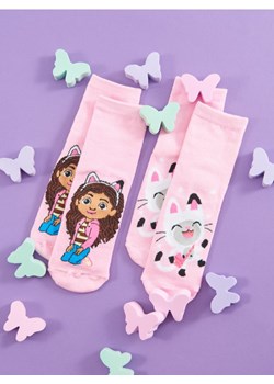 Sinsay - Skarpetki 2 pack Koci domek Gabi - wielobarwny - id: 426AV-MLC - marki Sinsay - 179318513 Sinsay - Skarpetki 2 pack Koci domek Gabi - wielobarwny ze sklepu Sinsay w kategorii Skarpetki dziecięce - zdjęcie 179318513