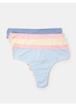 Sinsay - Majtki brazyliany 5 pack - wielobarwny ze sklepu Sinsay w kategorii Majtki damskie - zdjęcie 179318574