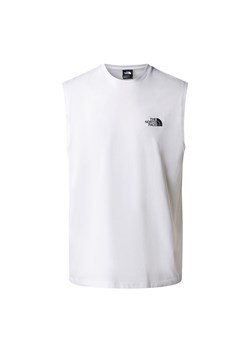 Koszulka The North Face Simple Dome Tank 0A87R3FN41 - biała ze sklepu streetstyle24.pl w kategorii T-shirty męskie - zdjęcie 179318612