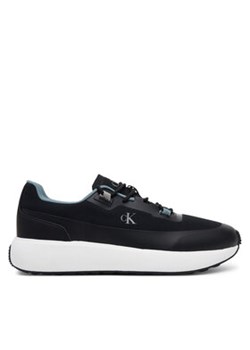 Calvin Klein Jeans Sneakersy Athleisure Runner Tech Ripstop YM0YM01205 Czarny ze sklepu MODIVO w kategorii Buty sportowe męskie - zdjęcie 179319893