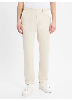 Tommy Hilfiger Spodnie - Denton Mężczyźni Bawełna piaskowy jednolity ze sklepu vangraaf w kategorii Spodnie męskie - zdjęcie 179328602