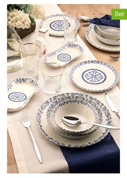 Hermia 27-częściowy zestaw w kolorze biało-niebieskim - id: 15538899 - marki Hermia - 179329382 Hermia 27-częściowy zestaw w kolorze biało-niebieskim ze sklepu Limango Polska w kategorii Naczynia - zdjęcie 179329382