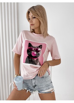 bluzka cavallo pudrowy róż one size ze sklepu UBRA w kategorii Bluzki damskie - zdjęcie 179331382
