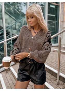 sweter ruva brązowy one size ze sklepu UBRA w kategorii Swetry damskie - zdjęcie 179331582