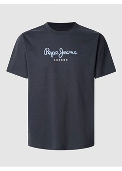 Pepe Jeans Koszulka &quot;Eggo&quot; w kolorze granatowym ze sklepu Limango Polska w kategorii T-shirty męskie - zdjęcie 179334374