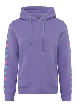 Zwillingsherz Bluza &quot;Hearts &amp; Love&quot; w kolorze fioletowym ze sklepu Limango Polska w kategorii Bluzy damskie - zdjęcie 179334743