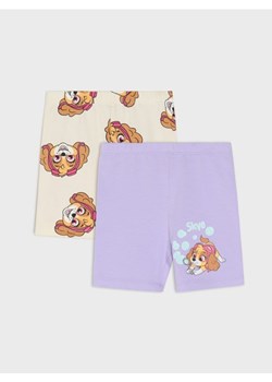 Sinsay - Krótkie legginsy 2 pack PAW Patrol - fioletowy - id: 9549C-04X - marki Sinsay - 179349914 Sinsay - Krótkie legginsy 2 pack PAW Patrol - fioletowy ze sklepu Sinsay w kategorii Spodenki dziewczęce - zdjęcie 179349914