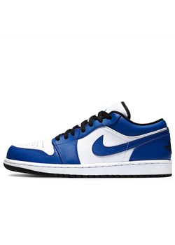 Buty Nike Air Jordan 1 Low 553558-124 - niebiesko-białe ze sklepu streetstyle24.pl w kategorii Buty sportowe męskie - zdjęcie 179355001