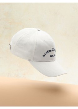 Sinsay - Czapka z daszkiem - kremowy ze sklepu Sinsay w kategorii Czapki z daszkiem damskie - zdjęcie 179358272