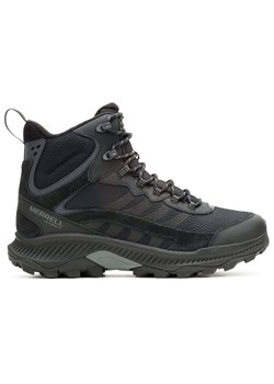 Buty męskie Merrell Speed Strike 2 Thermo Mid Waterproof J037767 - czarne ze sklepu streetstyle24.pl w kategorii Buty trekkingowe męskie - zdjęcie 179361321