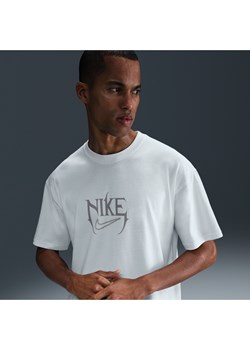 Męski T-shirt do koszykówki Max90 Nike - Biel ze sklepu Nike poland w kategorii T-shirty męskie - zdjęcie 179364760