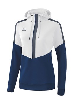 erima Bluza &quot;Squad&quot; w kolorze biało-granatowym ze sklepu Limango Polska w kategorii Bluzy damskie - zdjęcie 179367884