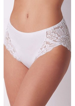 Białe figi damskie z wysokim stanem ADC89, Kolor biały, Rozmiar M, Cotonella ze sklepu Intymna w kategorii Majtki damskie - zdjęcie 179368914