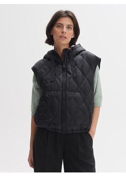 OPUS Kamizelka pikowana w kolorze czarnym ze sklepu Limango Polska w kategorii Kamizelki damskie - zdjęcie 179369124