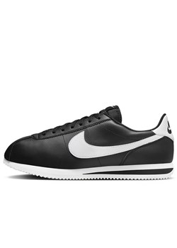 Buty Nike Cortez Leather DM4044-001 - czarne ze sklepu streetstyle24.pl w kategorii Buty sportowe męskie - zdjęcie 179369201