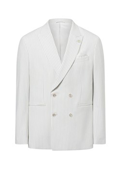 Finshley & Harding London Męska kurtka modułowa - Berry Mężczyźni Comfort Fit écru w paski ze sklepu vangraaf w kategorii Marynarki męskie - zdjęcie 179370751