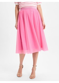 Nümph Spódnica damska - Nuea Kobiety Sztuczne włókno wyrazisty róż jednolity ze sklepu vangraaf w kategorii Spódnice - zdjęcie 179370761