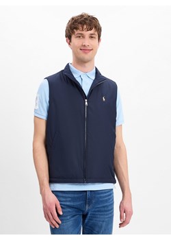 Polo Ralph Lauren Kamizelka męska Mężczyźni Sztuczne włókno granatowy jednolity ze sklepu vangraaf w kategorii Kamizelki męskie - zdjęcie 179370832