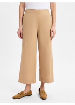 More & More Spodnie Kobiety Bawełna beżowy jednolity ze sklepu vangraaf w kategorii Spodnie damskie - zdjęcie 179370852