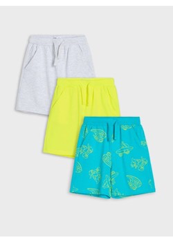 Sinsay - Szorty 3 pack - niebieski ze sklepu Sinsay w kategorii Spodenki chłopięce - zdjęcie 179372663
