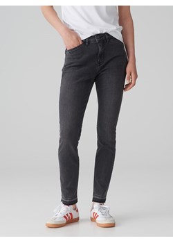 OPUS Dżinsy - Skinny fit - w kolorze antracytowym ze sklepu Limango Polska w kategorii Jeansy damskie - zdjęcie 179376923