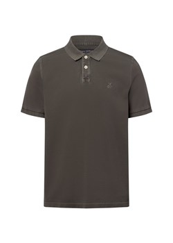Marc O'Polo Męska koszulka polo Mężczyźni Bawełna antracytowy jednolity ze sklepu vangraaf w kategorii T-shirty męskie - zdjęcie 179380572