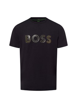 BOSS Green Koszulka męska - Tee TL Logo Mężczyźni Bawełna granatowy jednolity - id: 742749-0001-09920 - marki BOSS HUGO BOSS - 179380590 BOSS Green Koszulka męska - Tee TL Logo Mężczyźni Bawełna granatowy jednolity ze sklepu vangraaf w kategorii T-shirty męskie - zdjęcie 179380590