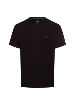 Fynch-Hatton Koszulka męska Mężczyźni Bawełna czarny jednolity ze sklepu vangraaf w kategorii T-shirty męskie - zdjęcie 179380591