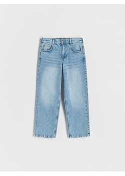 Reserved - Classic denim straight - niebieski ze sklepu Reserved w kategorii Spodnie chłopięce - zdjęcie 179382264