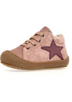 Naturino Skórzane buty &quot;Kolde2&quot; w kolorze jasnoróżowym do nauki chodzenia ze sklepu Limango Polska w kategorii Buciki niemowlęce - zdjęcie 179383640