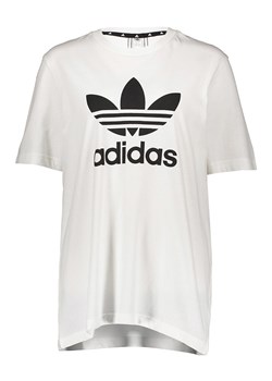 adidas Koszulka &quot;Trefoil&quot; w kolorze białym ze sklepu Limango Polska w kategorii Bluzki damskie - zdjęcie 179383751