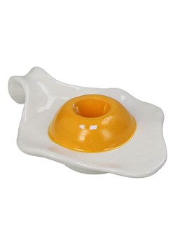 Kersten Świecznik &quot;Egg&quot; w kolorze biało-złotym - 15 x 10 x 4 cm ze sklepu Limango Polska w kategorii Świeczniki - zdjęcie 179384154