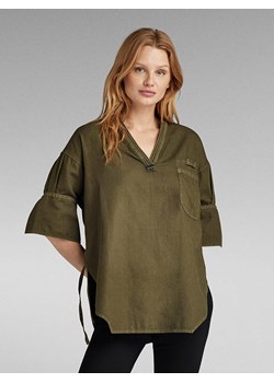 G-Star Bluzka w kolorze khaki ze sklepu Limango Polska w kategorii Bluzki damskie - zdjęcie 179384530