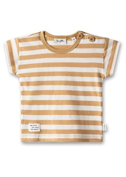 Sanetta Kidswear Koszulka w kolorze jasnobrązowym ze sklepu Limango Polska w kategorii T-shirty chłopięce - zdjęcie 179385014